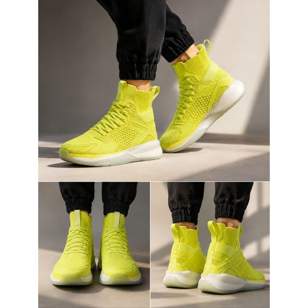 New APL Concept X Men's Basketball Shoes Energy Neon Glow in Dark 10M/11.5W